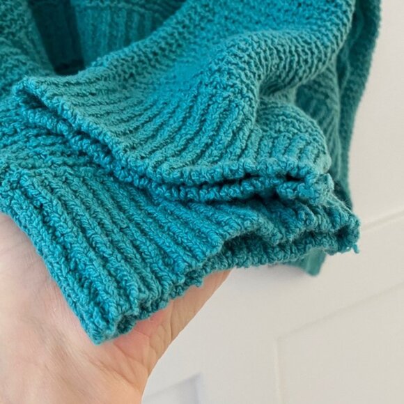 Free People Oversized Knit Sweater Size S - Picture 5 of 9